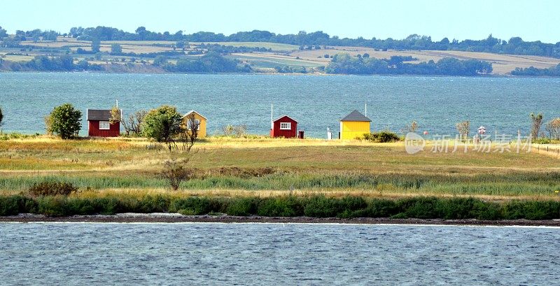 A beach house on ærøisland, Denmark